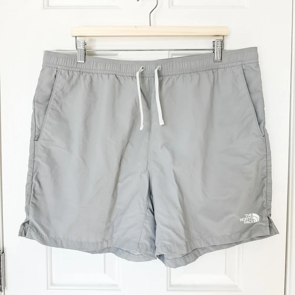 The North Face Men's Light Gray Shorts - Size XLarge